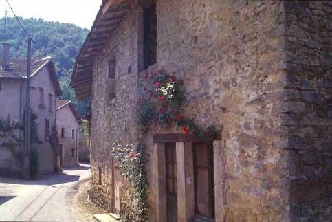 Une rue du vieux village de Douvres
